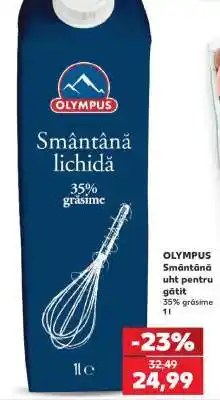 Kaufland OLYMPUS Smântână uht pentru gătit Ofertă