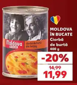 Kaufland MOLDOVA ÎN BUCATE Ciorbă de burtă Ofertă