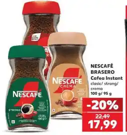 Kaufland NESCAFÉ BRASERO Cafea instant Ofertă