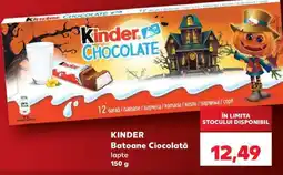 Kaufland KINDER Batoane Ciocolată Ofertă