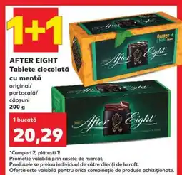 Kaufland AFTER EIGHT Tablete ciocolată cu mentă Ofertă