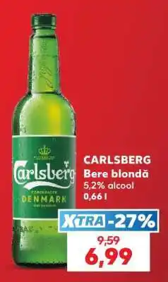 Kaufland CARLSBERG Bere blondă Ofertă