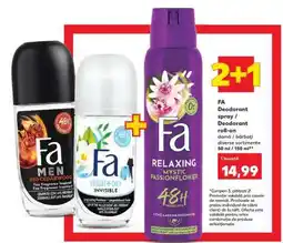 Kaufland FA Deodorant spray / Deodorant roll-on Ofertă