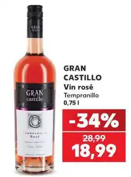Kaufland GRAN CASTILLO Vin rosé Ofertă