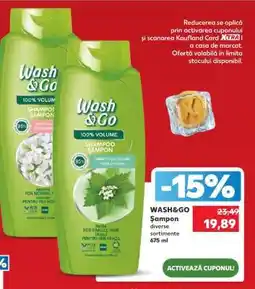 Kaufland WASH&GO Şampon Ofertă