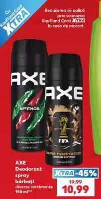 Kaufland AXE Deodorant spray bărbați Ofertă