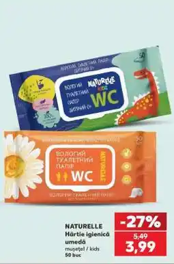 Kaufland NATURELLE Hârtie igienică umedă Ofertă