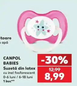 Kaufland CANPOL BABIES Suzeta din latex Ofertă