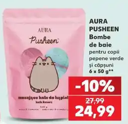 Kaufland AURA PUSHEEN Bombe de baie Ofertă