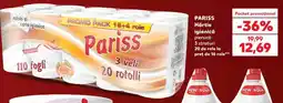 Kaufland PARISS Hârtie igienică Ofertă