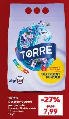 Kaufland TORRE Detergent pudră pentru rufe Ofertă