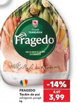 Kaufland Fragedo tacâm de pui refrigerat, pungă Ofertă