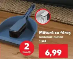 Kaufland Mătură cu făraş Ofertă