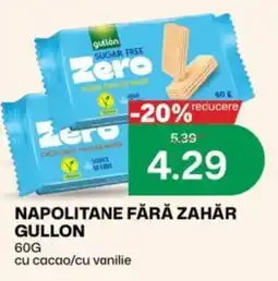 Diana Supermarket Gullon napolitane fără zahăr Ofertă