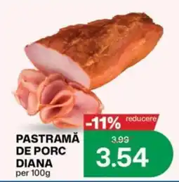 Diana Supermarket Diana pastramă de porc Ofertă