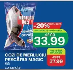 Diana Supermarket Pescăria Magic cozi de merluciu Ofertă