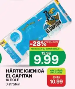 Diana Supermarket El Capitan hârtie igienică Ofertă