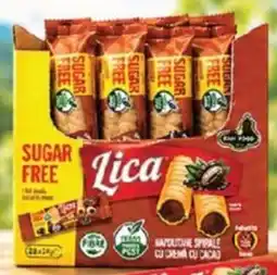Diana Supermarket Lica napolitane spirale cu crema cu cacao Ofertă