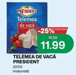 Diana Supermarket President telemea de vacă Ofertă