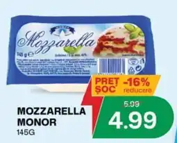 Diana Supermarket Monor mozzarella Ofertă