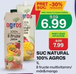 Diana Supermarket Agros suc natural 100% agros Ofertă