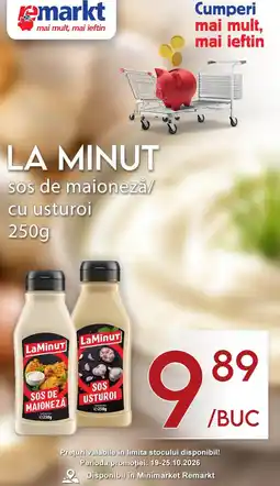 Remarkt LaMinut sos de maioneză cu usturoi Ofertă