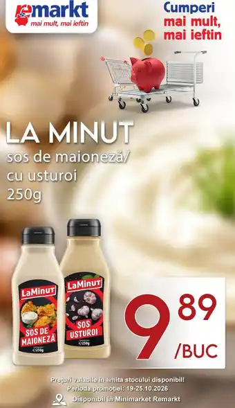 LaMinut sos de maioneză cu usturoi