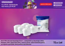 Emag Aqualogis set 6 filtre de apa Pure+ Ofertă