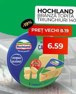 Simos Hochland brânză topită triunghiuri Ofertă