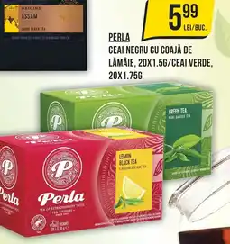 Mega Image Perla ceai negru cu coajă de lămâie/ceai verde Ofertă