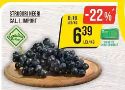 Mega Image Criadina Mega struguri negri cal. i, import Ofertă