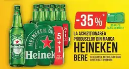 Mega Image Heineken bere Ofertă