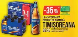 Mega Image Timișoareana bere Ofertă