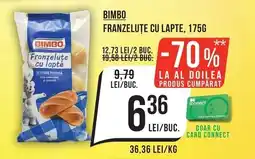 Mega Image Bimbo franzelute cu lapte Ofertă