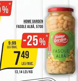 Mega Image Home Garden fasole albă Ofertă