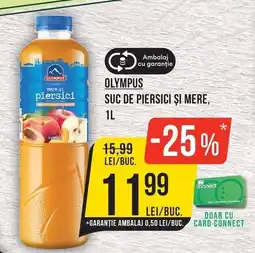 Mega Image Olympus suc de piersici și mere Ofertă