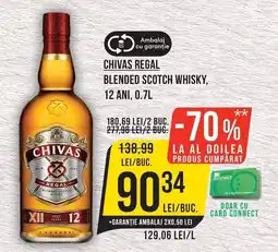 Mega Image Chivas Regal Blended Scotch Whisky Ofertă