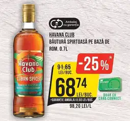 Mega Image Havana Club băutură spirtoasă pe bază de rom Ofertă