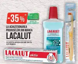 Mega Image Lacalut multi-effect Ofertă