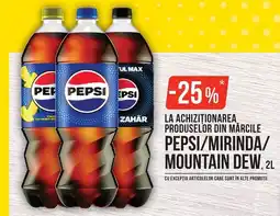 Mega Image Pepsi/mirinda/mountain dew Ofertă