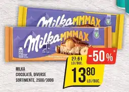 Mega Image Milka ciocolată, diverse sortimente Ofertă