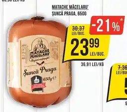 Mega Image Matache Măcelaru' șuncă praga Ofertă