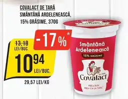 Mega Image Covalact smântână ardelenească Ofertă