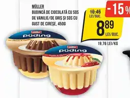 Mega Image müller pudin Ofertă