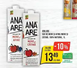 Mega Image Ana Are suc pur de mere si afine Ofertă