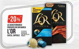 Mega Image L'OR cafea, capsule Ofertă