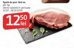 Supeco Spată de porc fără os Ofertă