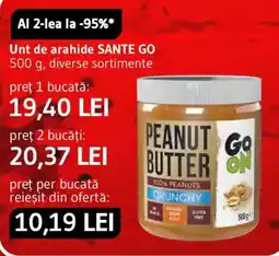 Supeco Sante Go unt de arahide Ofertă
