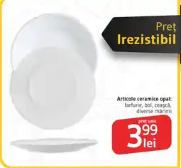 Supeco Articole ceramice opal Ofertă