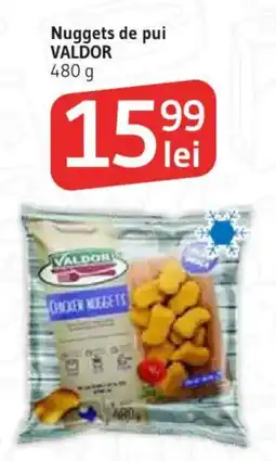 Supeco Valdor nuggets de pui Ofertă